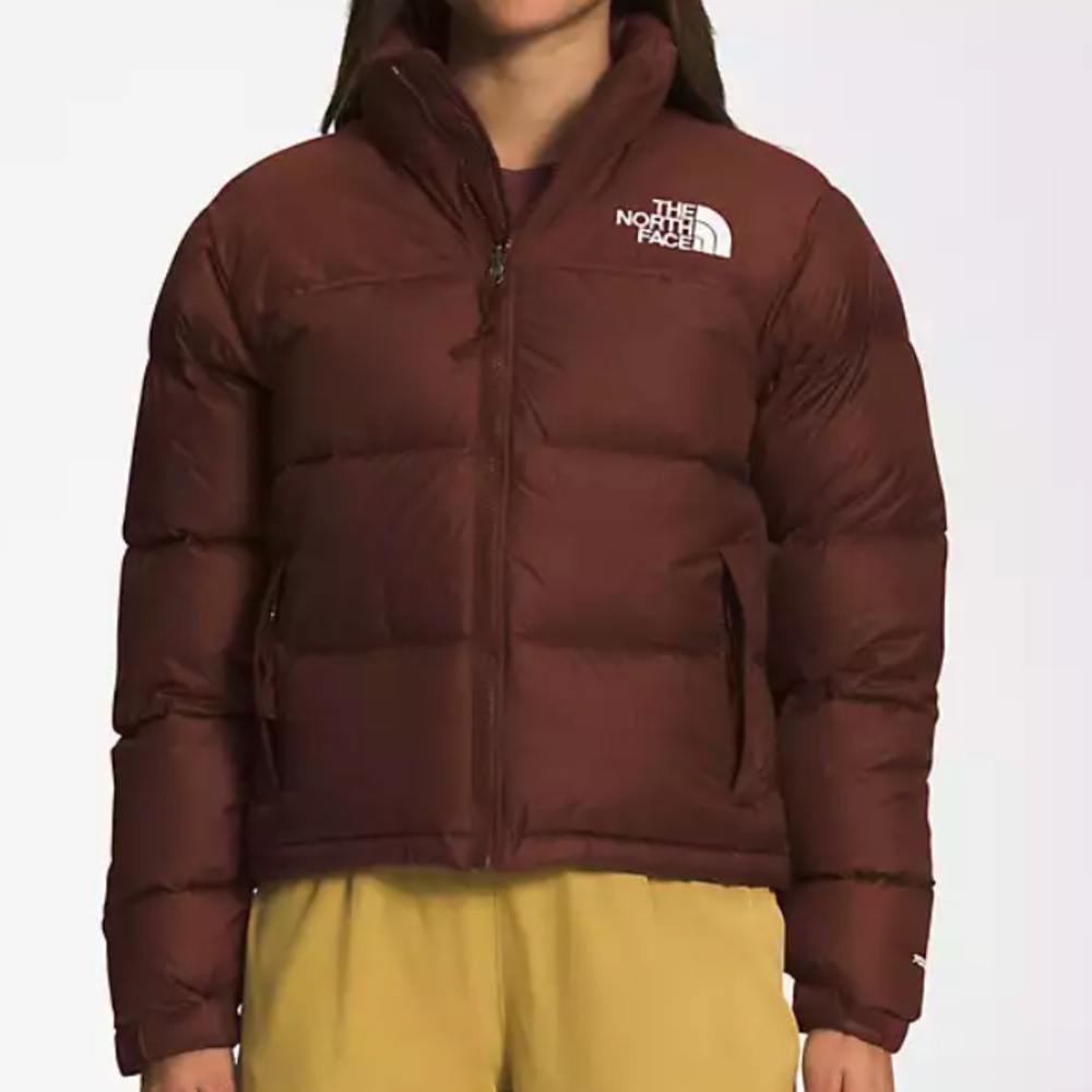 Women’s North Face 1996 Retro Nuptse Jacket - Sz M - Dark Oak